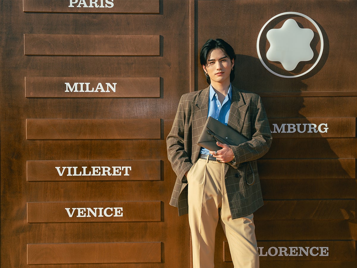 大平修蔵がミラノでウェス・アンダーソンの世界と出会う！　モンブランのグローバルイベントに参加