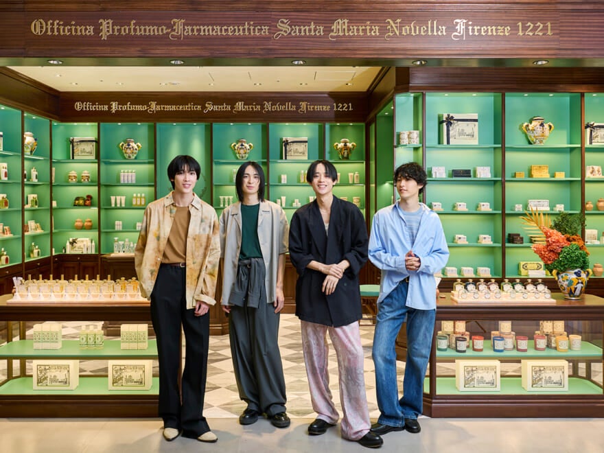 サンタ・マリア・ノヴェッラ渋谷PARCO店を訪ねたメンズノンノモデル