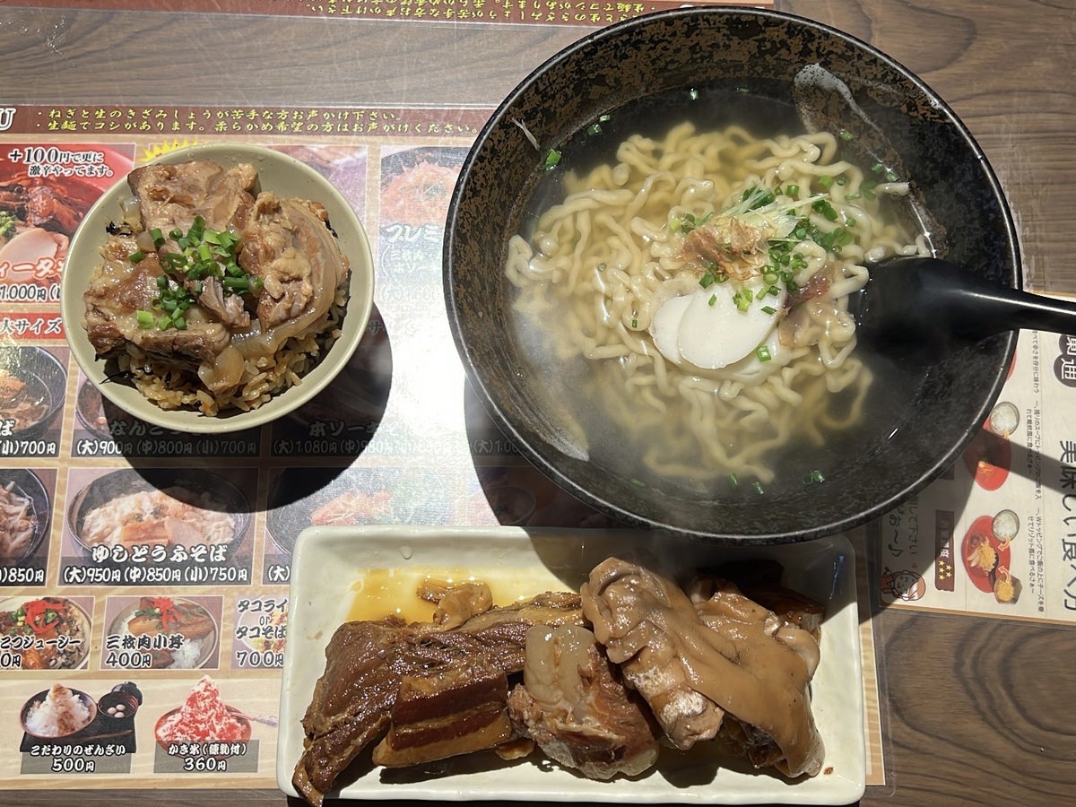 うちな〜そば　壱蘭（いちらん）　フード
