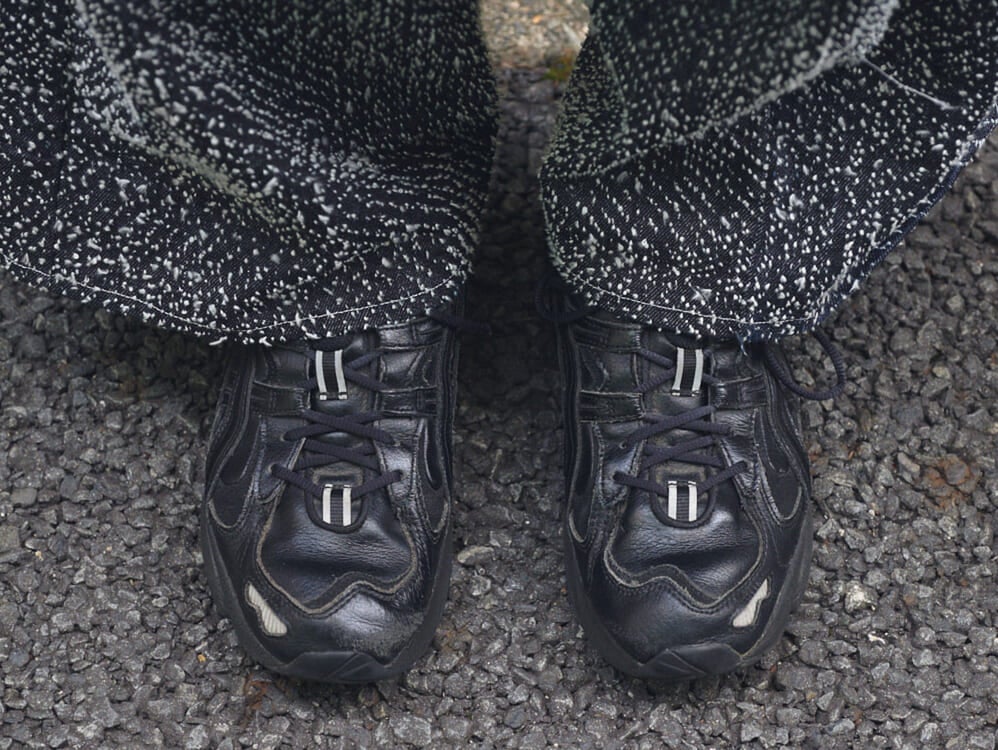 アシックスのスニーカー GEL KAYANO 5 OGのトウ部分寄り