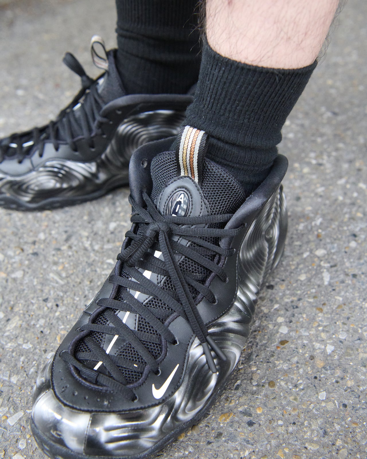 Nike Air × COMME des GARÇONS HOMME PLUS 「FoampositeOneOLYMPIC」スニーカー寄り