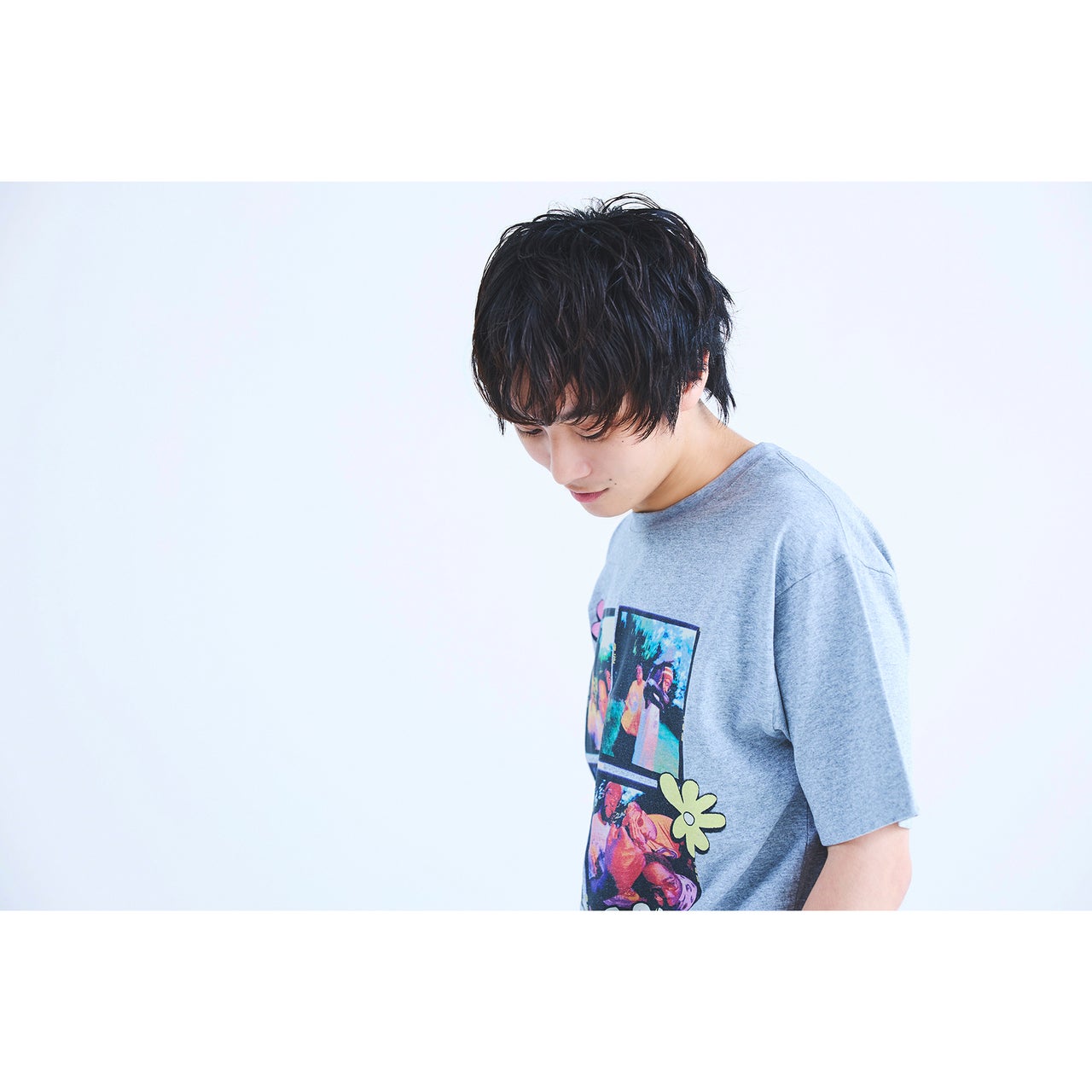 90年代風の抜け感があるメンズショートヘア２