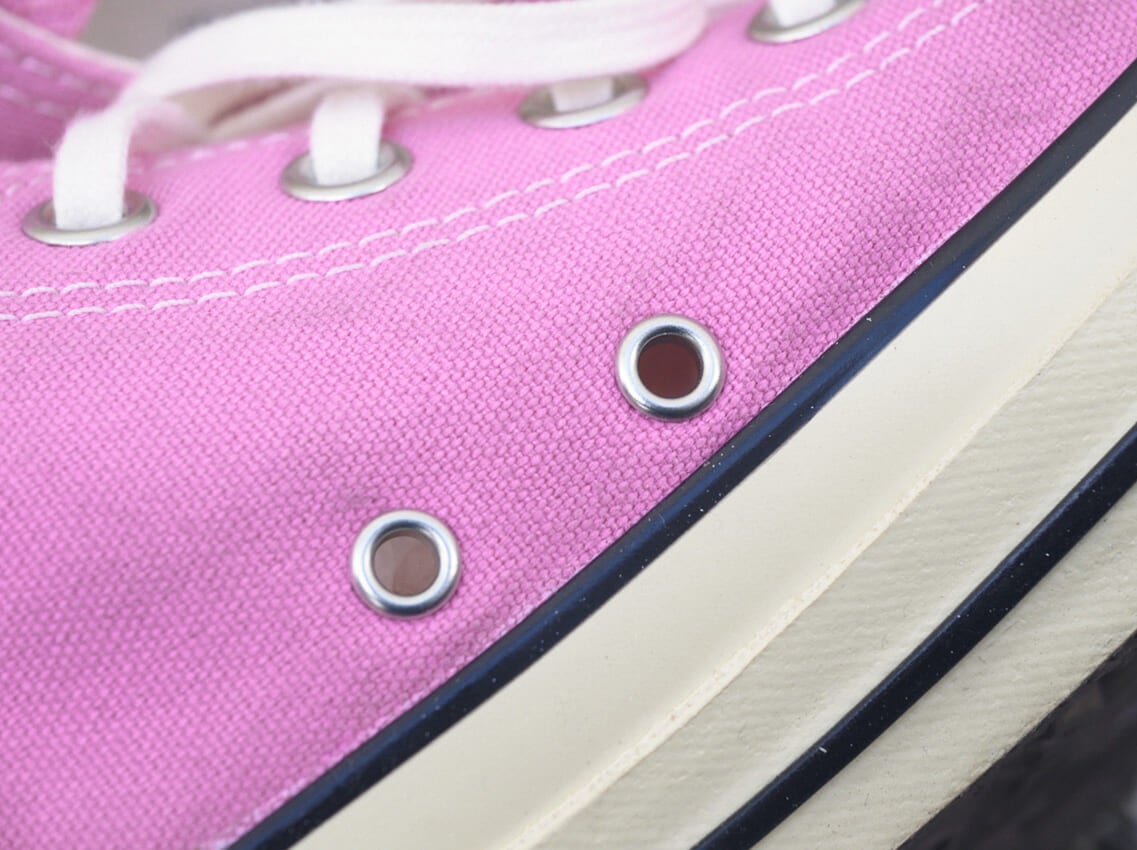 CONVERSE のスニーカーALL STAR US AGEDCOLORS OXサイド寄り