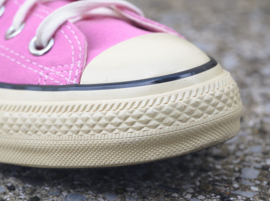 CONVERSE のスニーカーALL STAR US AGEDCOLORS OX先ゴム寄り