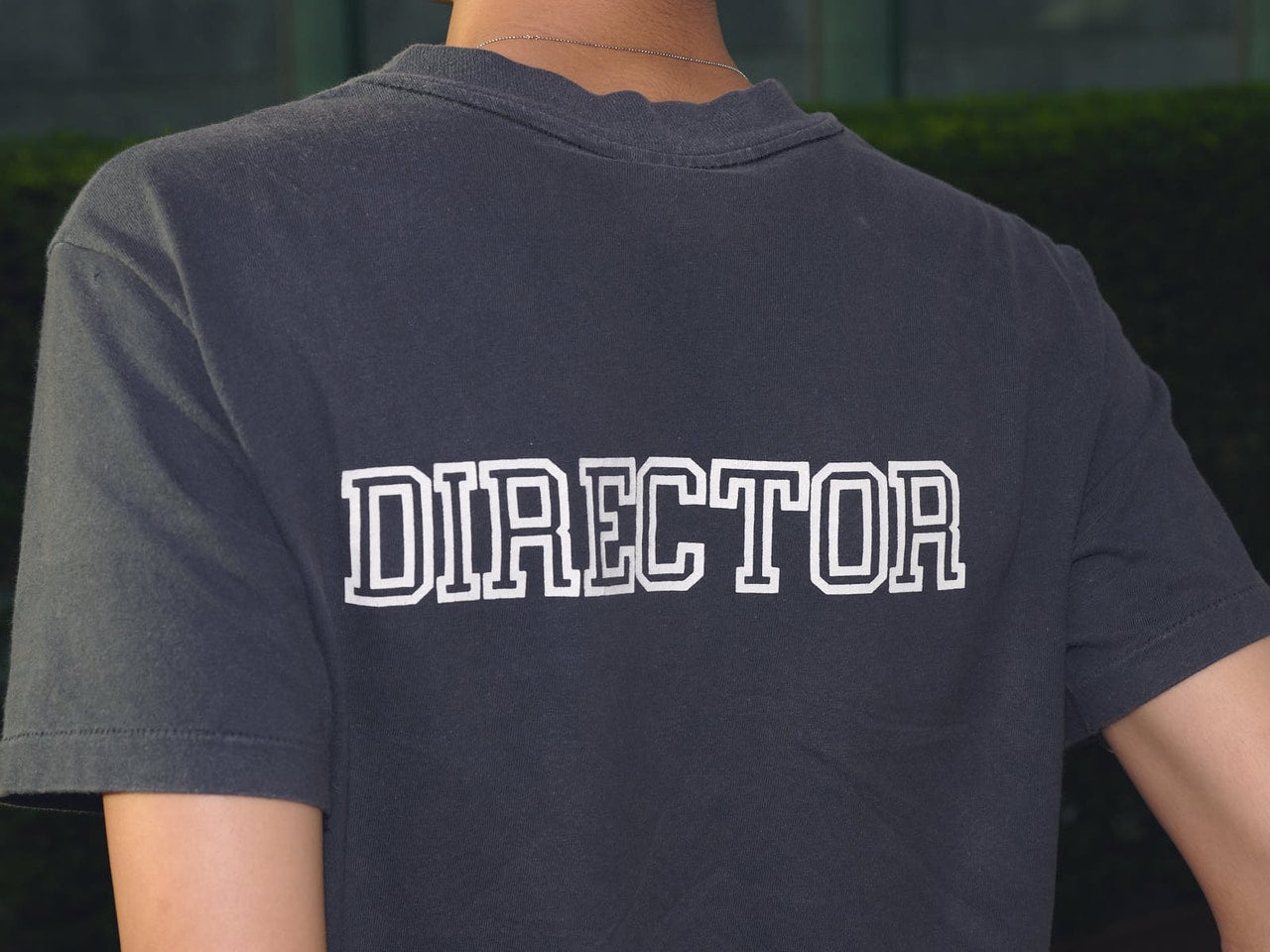 古着のTシャツのバック