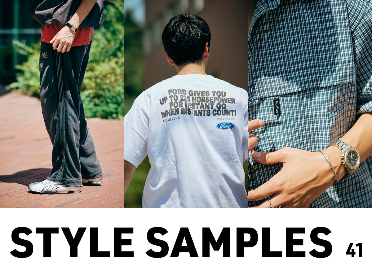 即完売注意！夏の注目コラボアイテム４選を中の人の正解着こなしつきで！6,000円台のコスパシャツも！【セレクトショップ対抗・スタイリング勝負】Vol.41