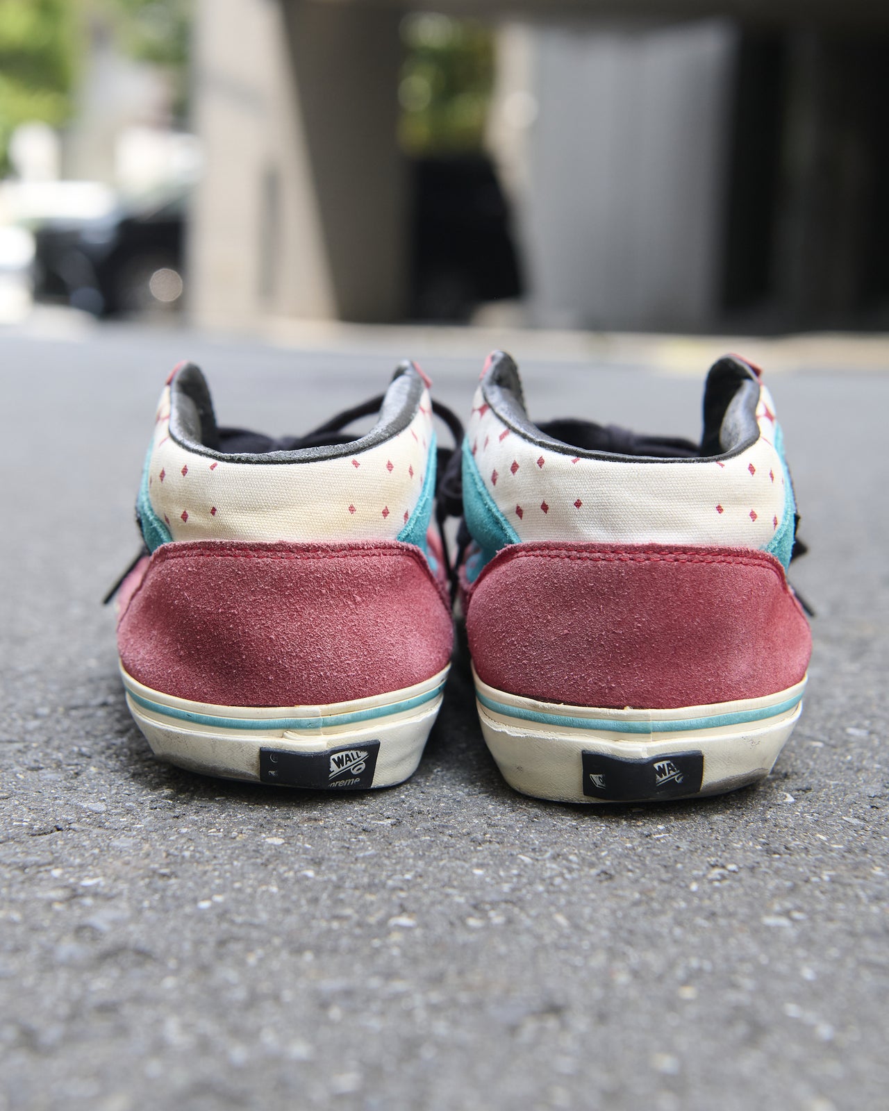 Vans×Supremeのハーフキャブ ヒールカウンター