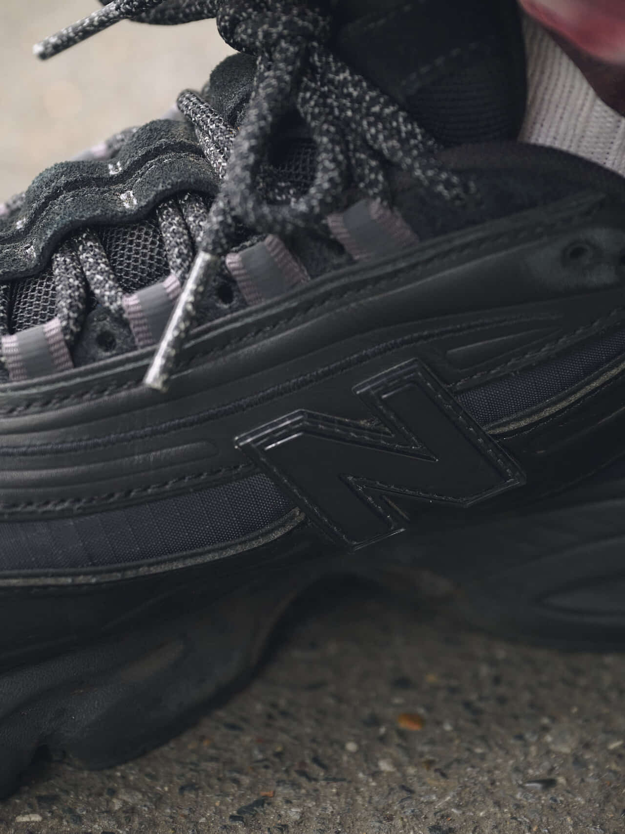 New Balance「M1000 BBE」サイドロゴ 寄り