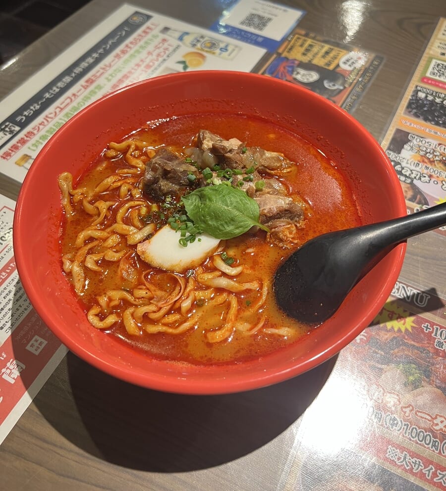 灼熱ティーダそば