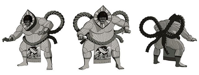 テレビアニメ『ダンダダン』で描かれる妖怪「フラットウッズモンスター」