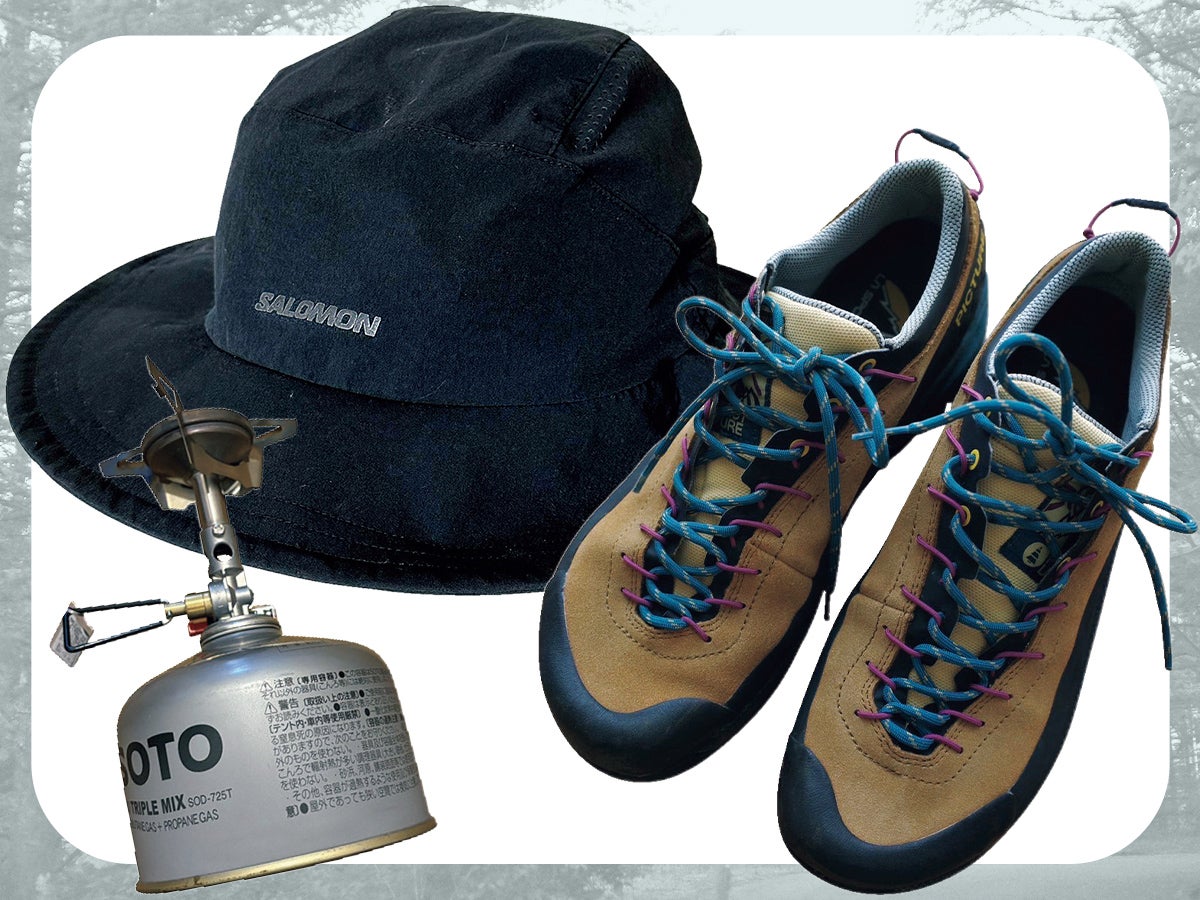 モンベルのトレイルクッション、サロモンのマウンテンハット…。山登りの相棒はこれだ！登山好きに聞いた自慢ギア９選【Hello,my hike!】
