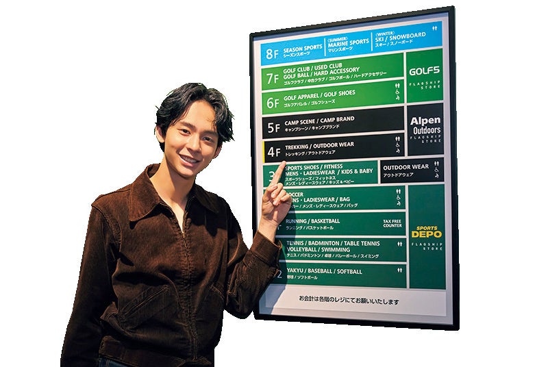 Alpen TOKYOのフロアマップ