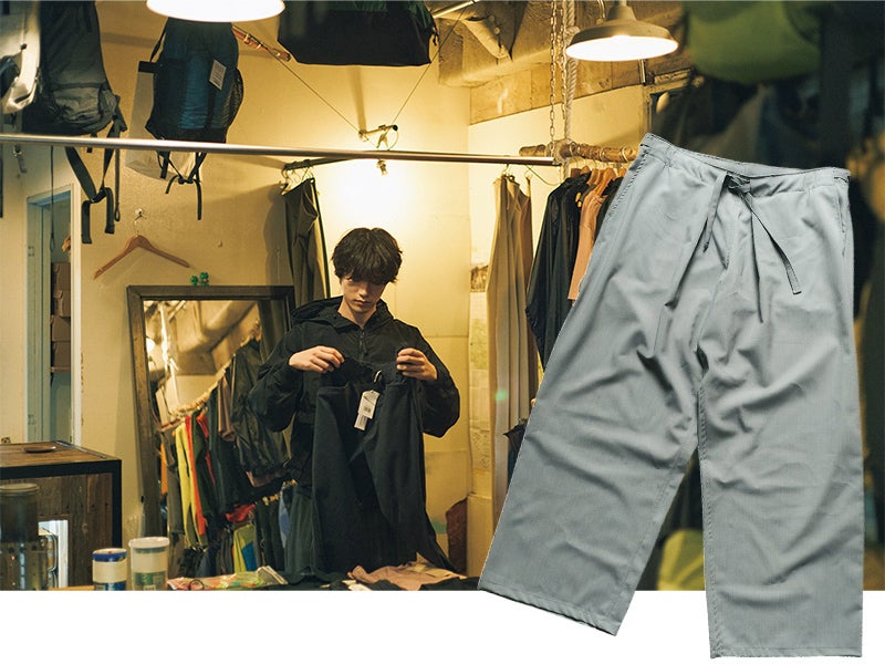 ブラウンバイツータックスのLoose fit Pants（￥36,300）