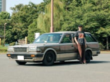 「日産 セドリックバン」はスタイルの核となる相棒。古着と同じようにヤレ感こそかっこいい！【俺たち20代“クルマ・バイク”語り！／Vol.46 ①】
