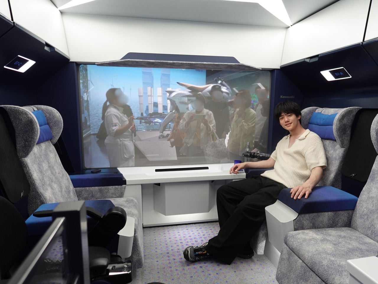 2025年 大阪・関西万博 メンズノンノモデル 樋之津 琳太郎 未来の都市パビリオン 展示内容 川崎重工業株式会社