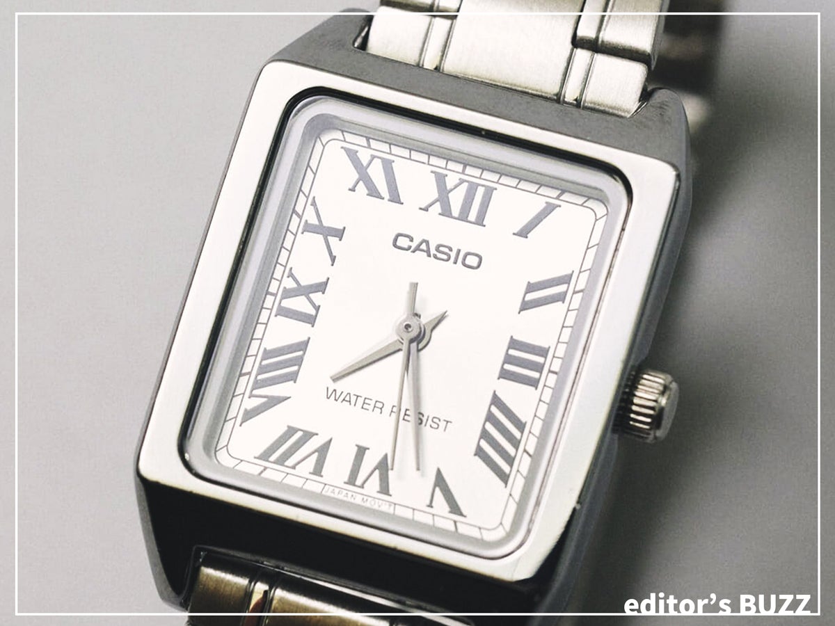 コスパ最強の「チープカシオ」で１番高見え!? フォーマルもいけちゃうスクエアフェイスが愛しすぎる！[編集者の愛用私物 #221]