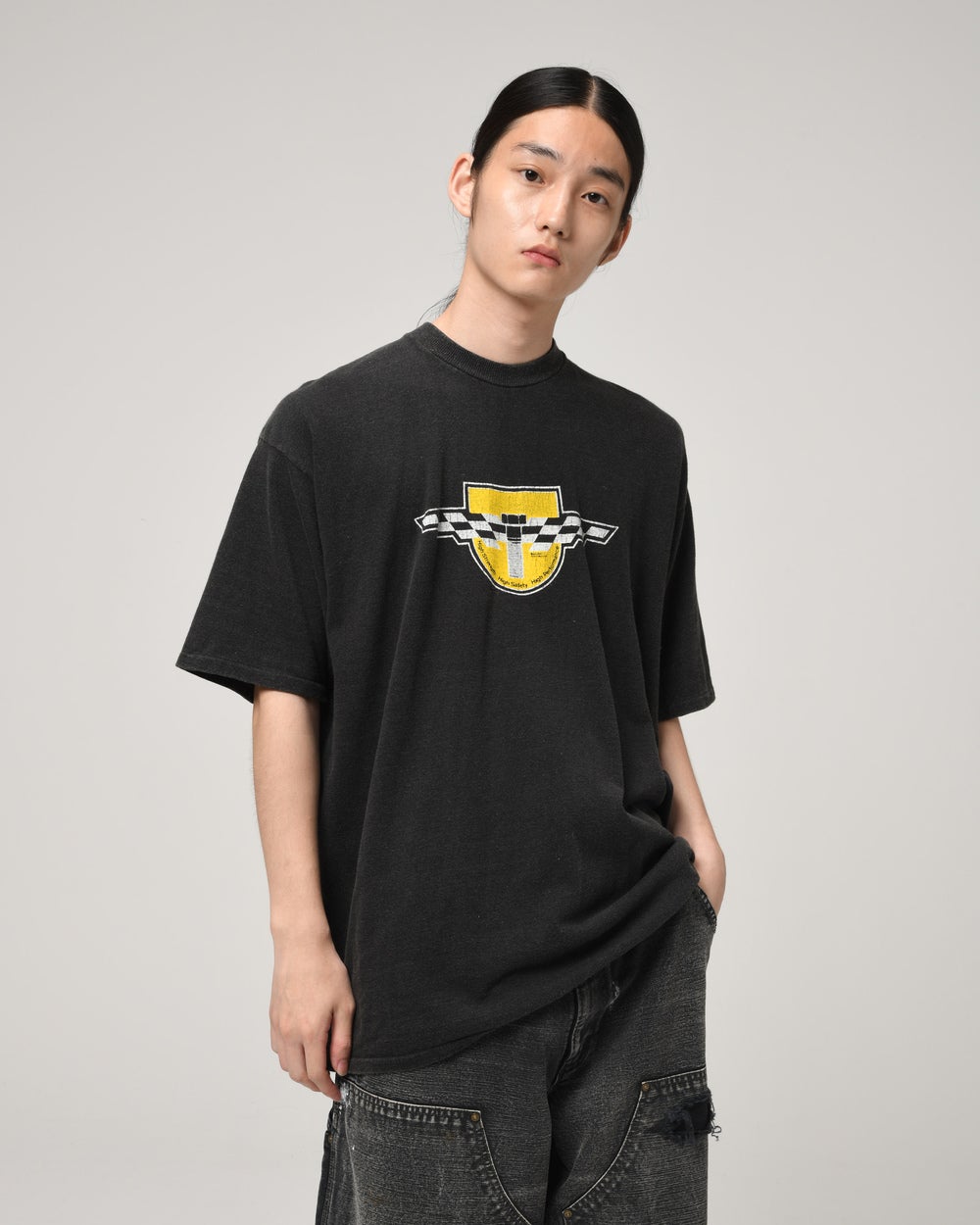 MOTORCYCLE PARTS COMPANY TEE BLACK