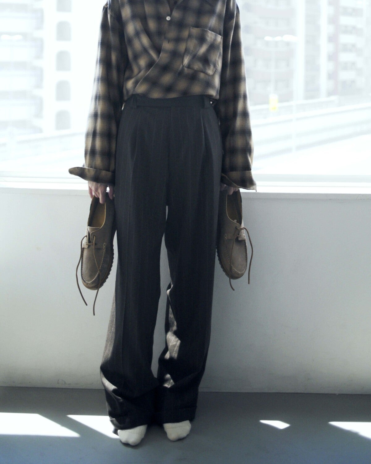KAPTAIN SUNSHINE × Paraboots Special model　着画