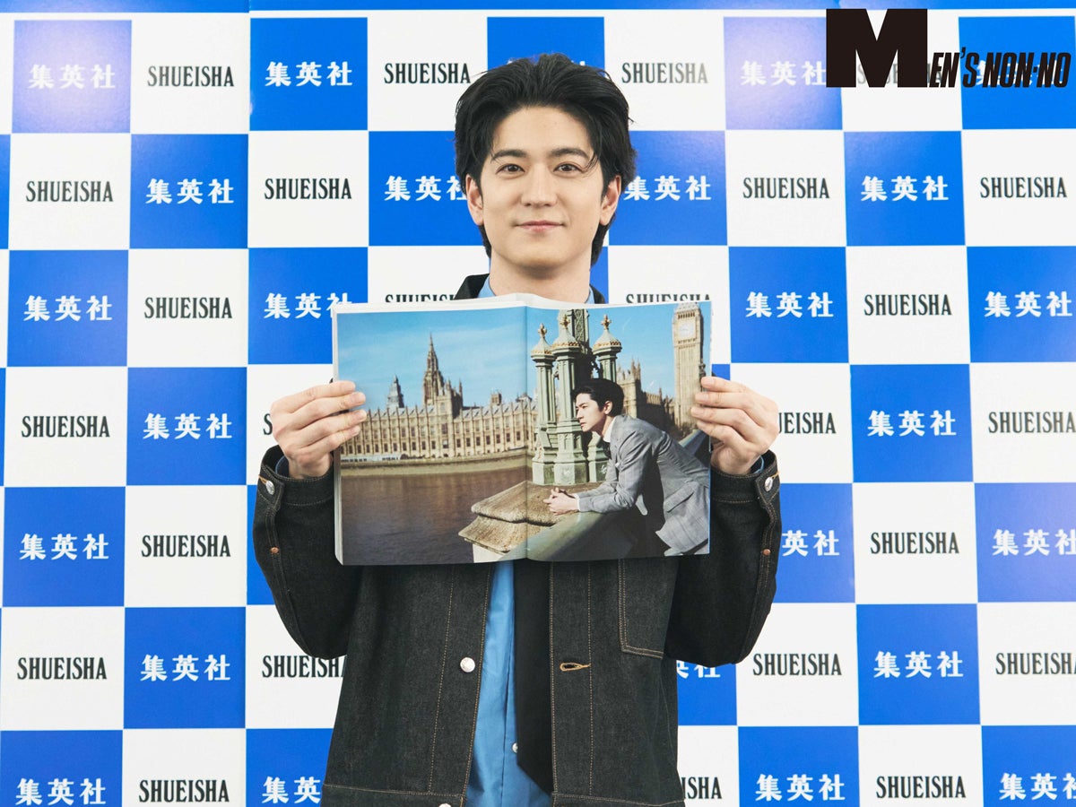 中島裕翔1st写真集『Hue I am』発売記者会見に潜入 中ページ