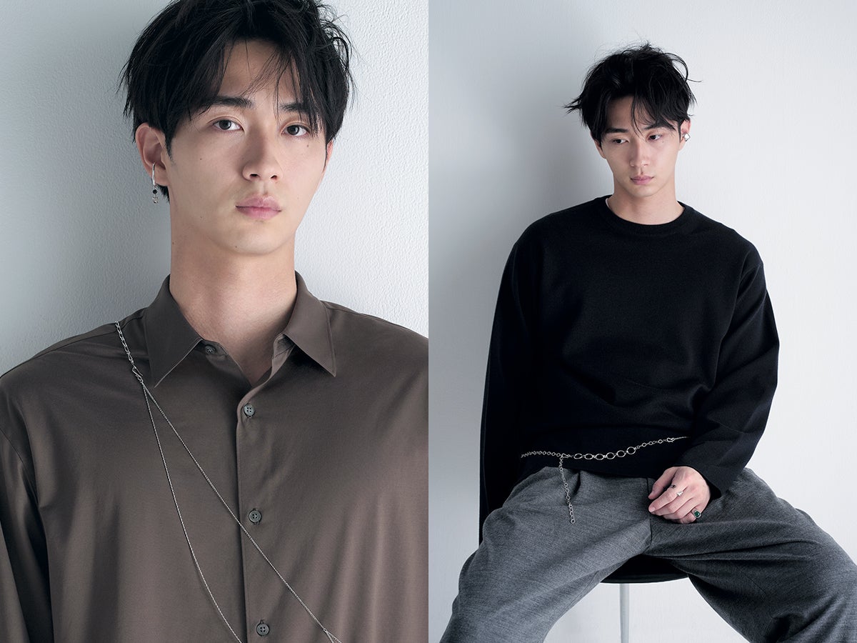 野村康太と“WEAR CHAIN”の出会い。新感覚のマルチウェイジュエリーは、ネックレスにも、ベルトにも［meets Jouete! Vol.4］