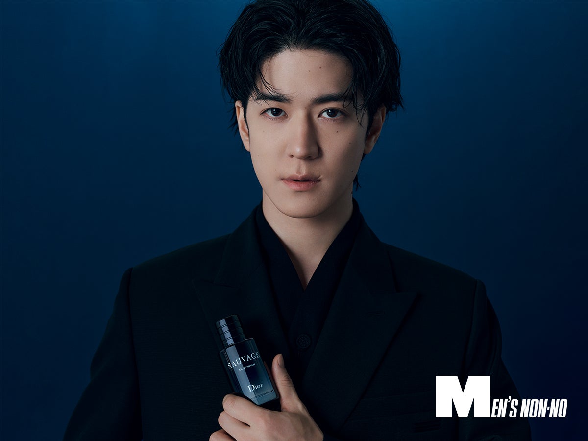 メンズノンノ卒業を記念し、中島裕翔が語る香りへの哲学。精悍な魅力を引き出す「ディオール ソヴァージュ」とのシナジー