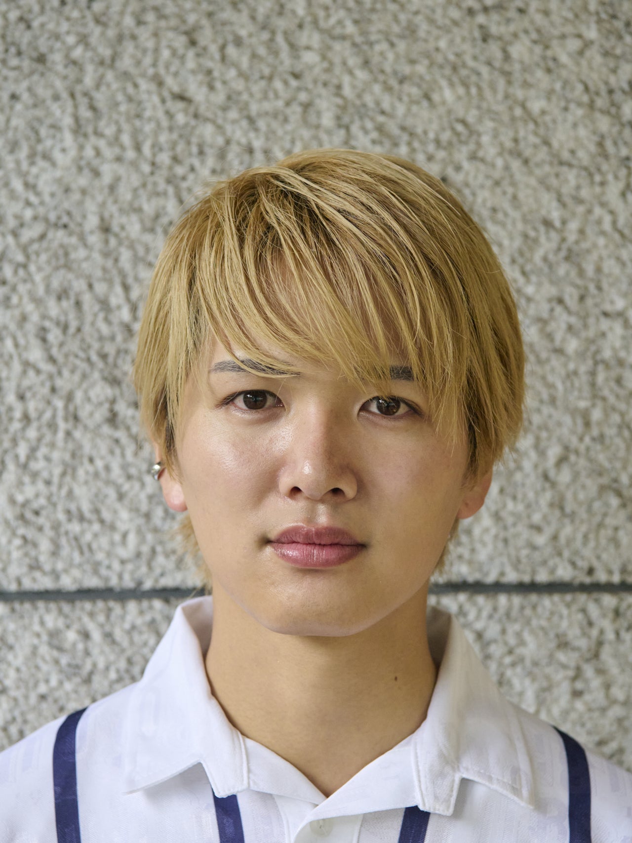 timelesz篠塚くん風金髪ショート