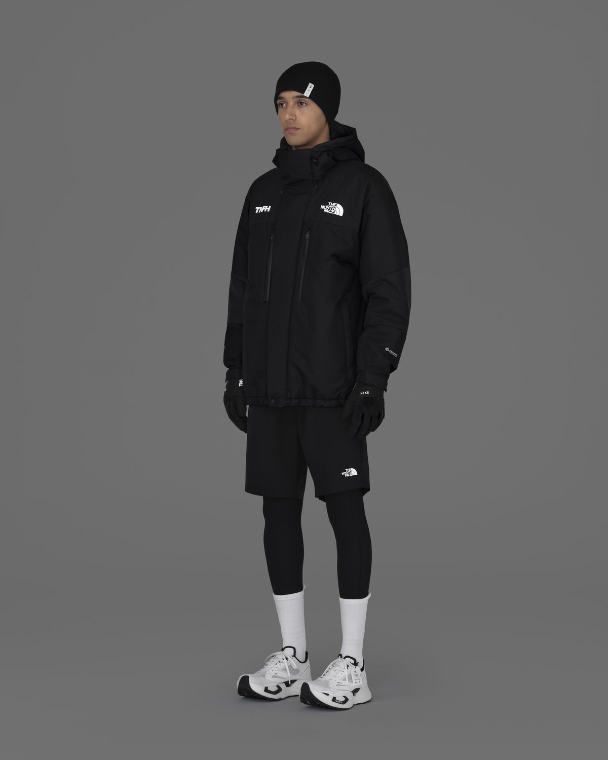 TNFH THE NORTH FACE × HYKE 着画  8