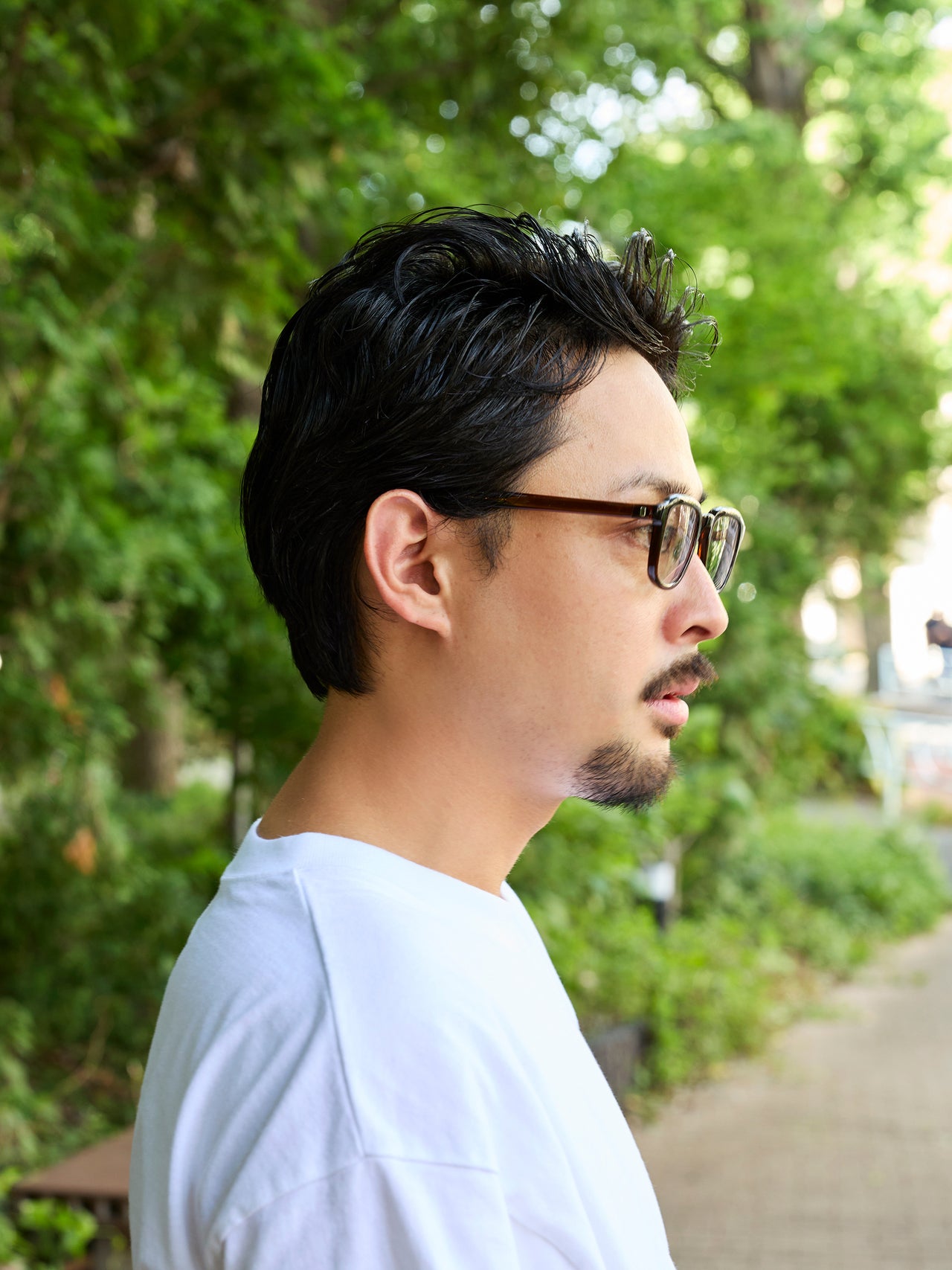 吉岡レオさんのメンズショートヘア