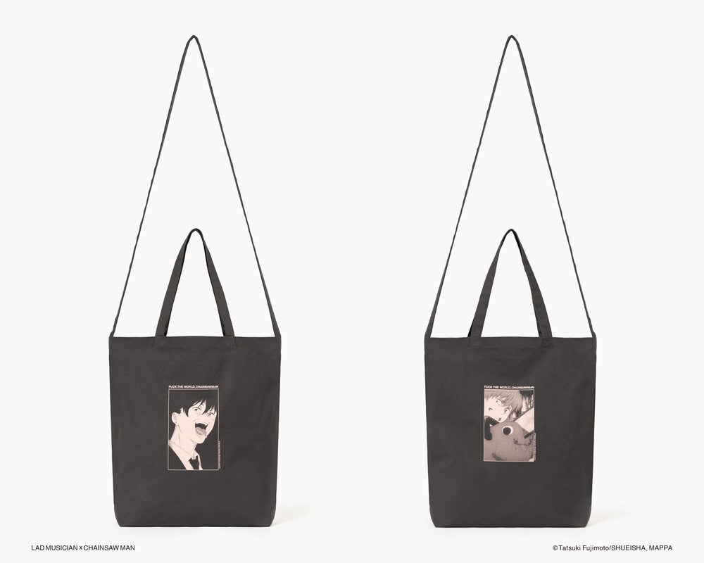 Tote Bag (3 柄):¥8,800 Color:Charcoal