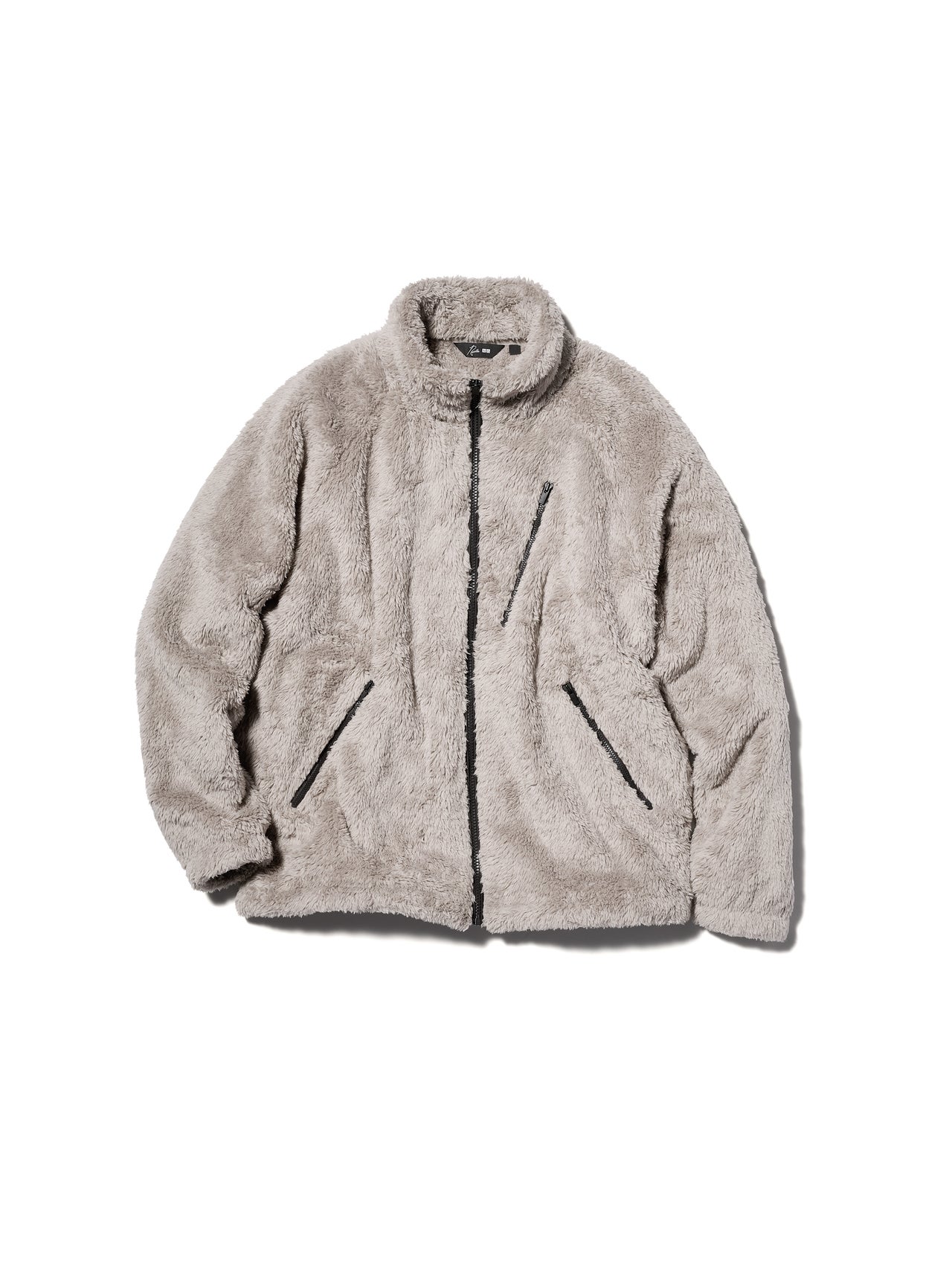 UNIQLO and NEEDLESのフリースジャケット ベージュ