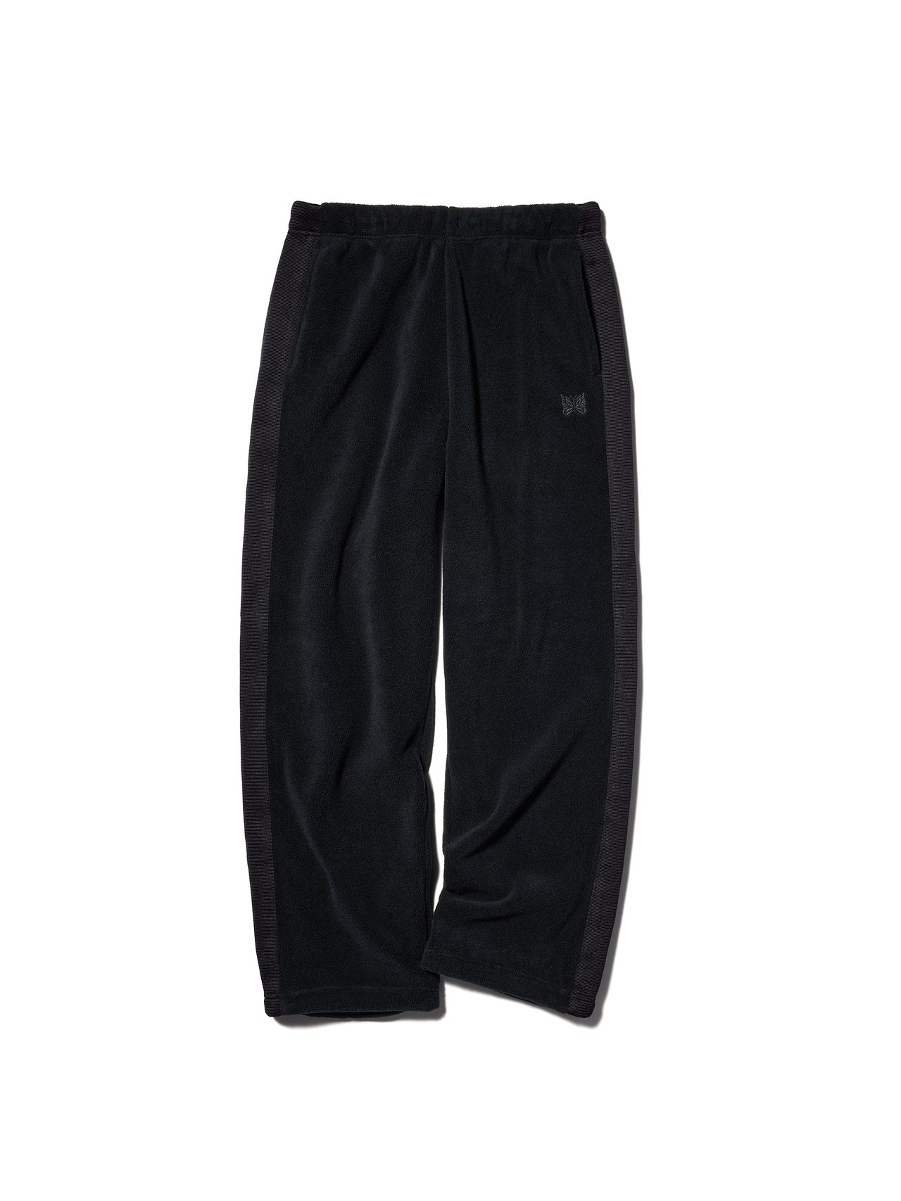 UNIQLO and NEEDLESのフリースワイドパンツ 黒