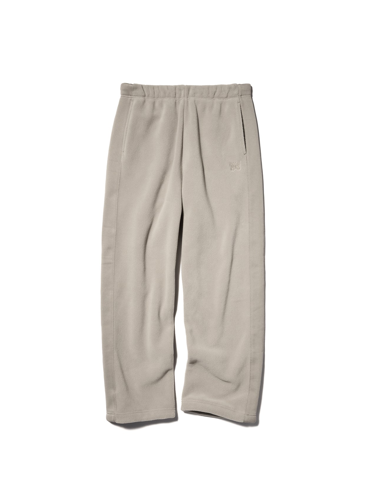 UNIQLO and NEEDLESのフリースワイドパンツ ベージュ
