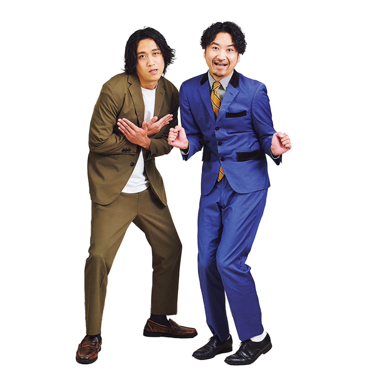 芸人・素敵じゃないかの吉野晋右が着用するHAMILTONのVenturaの腕時計