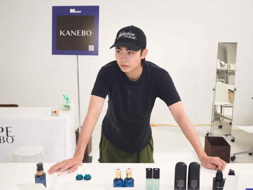 メンズノンノ美容大賞2025リアル選考会に来場した俳優でメンズノンノモデルの豊田裕大1