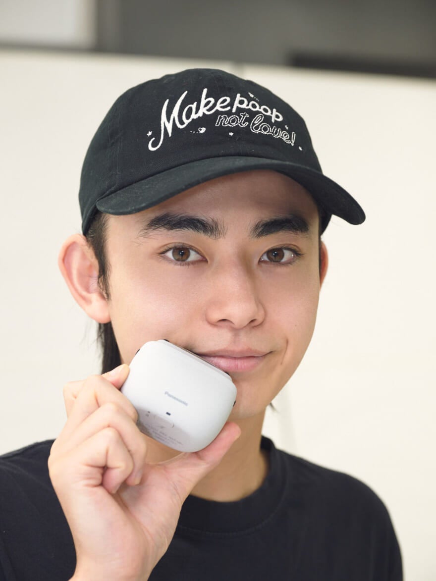 メンズノンノ美容大賞2025リアル選考会に来場した俳優でメンズノンノモデルの豊田裕大2