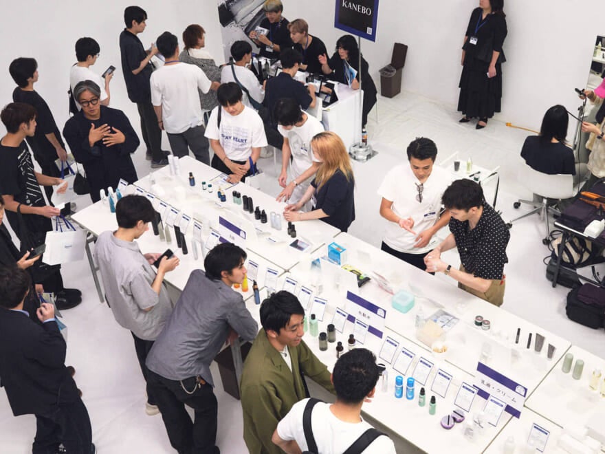 「メンズノンノ美容大賞2025選考会イベント」の会場の様子1