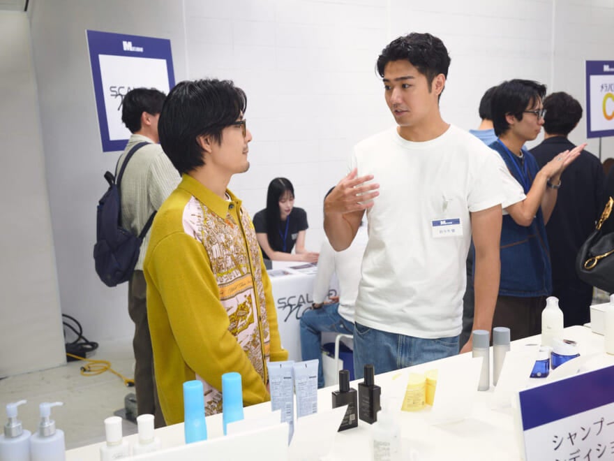 メンズノンノ美容大賞2025 モデルと触れ合う読者③