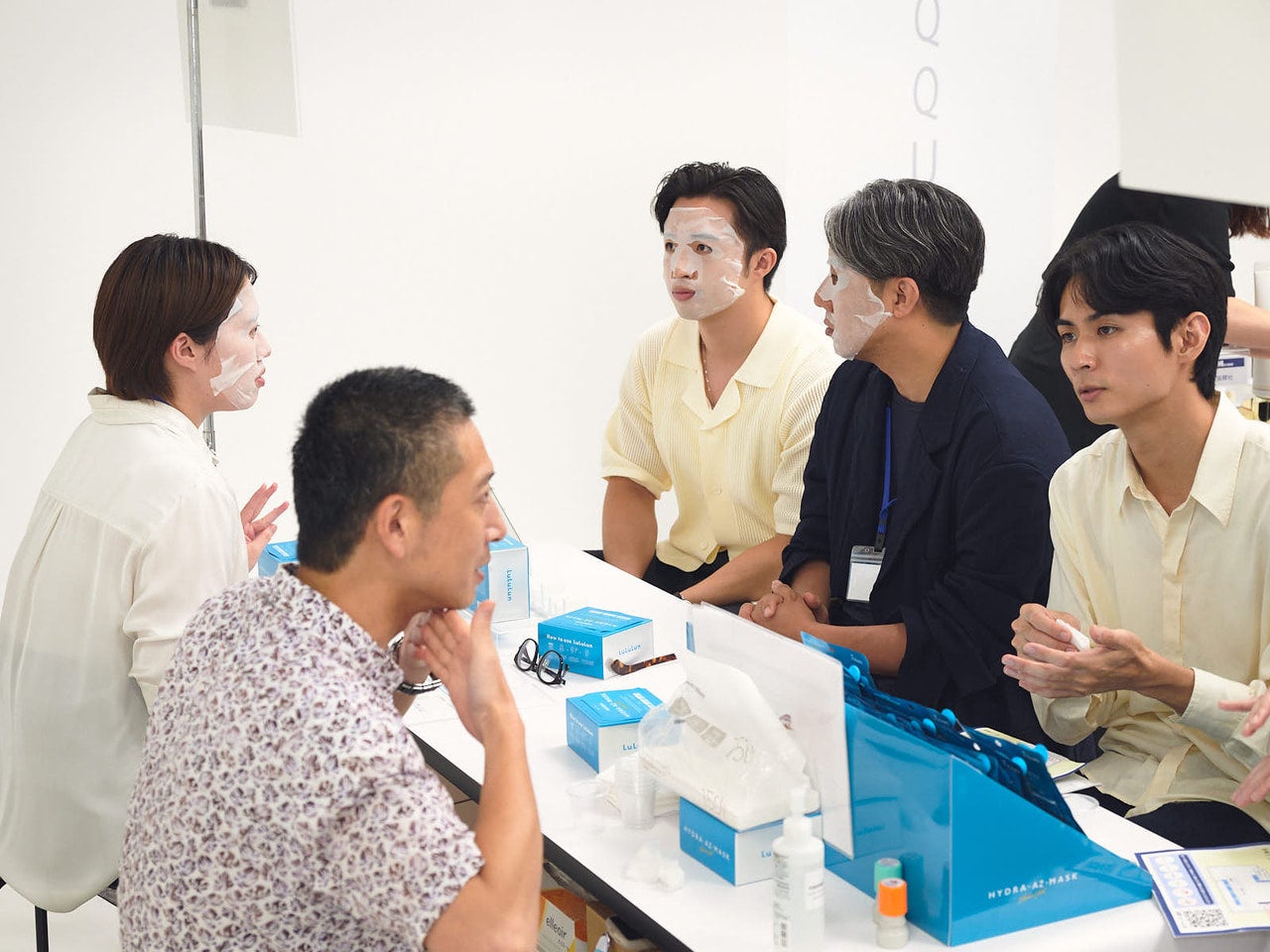 ルルルン　ブースの様子　読者