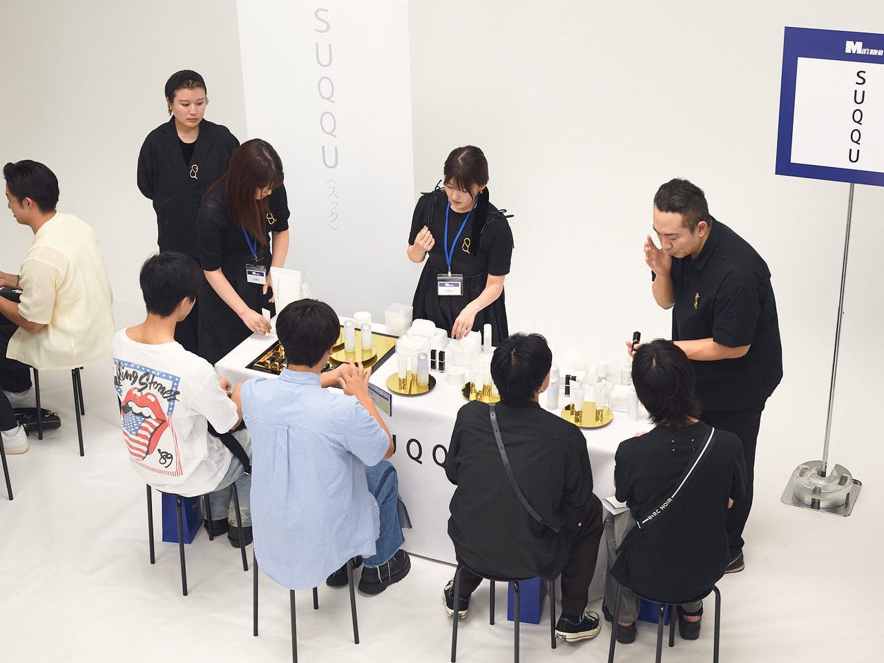 スック　ブースの様子　読者