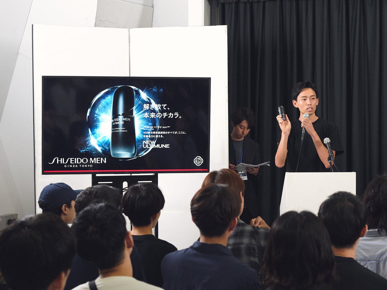 メンズノンノ美容大賞2025イベントの「SHISEIDO MEN」スペシャルステージ②