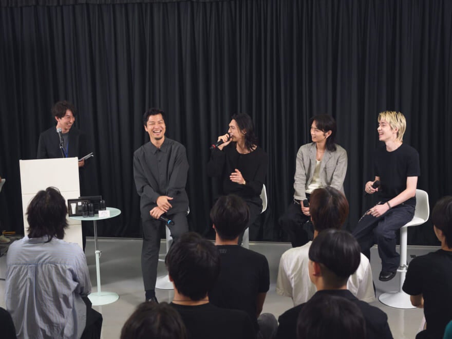 メンズノンノ美容大賞2025イベントの「SHISEIDO MEN」スペシャルステージ①