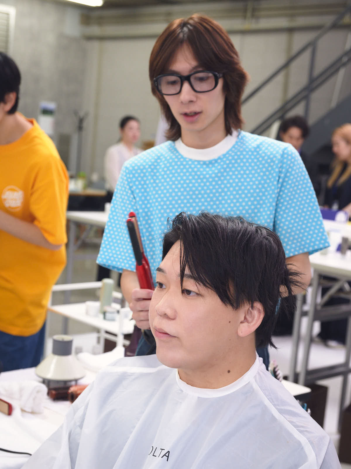 ヘアアレンジブース　二日目②