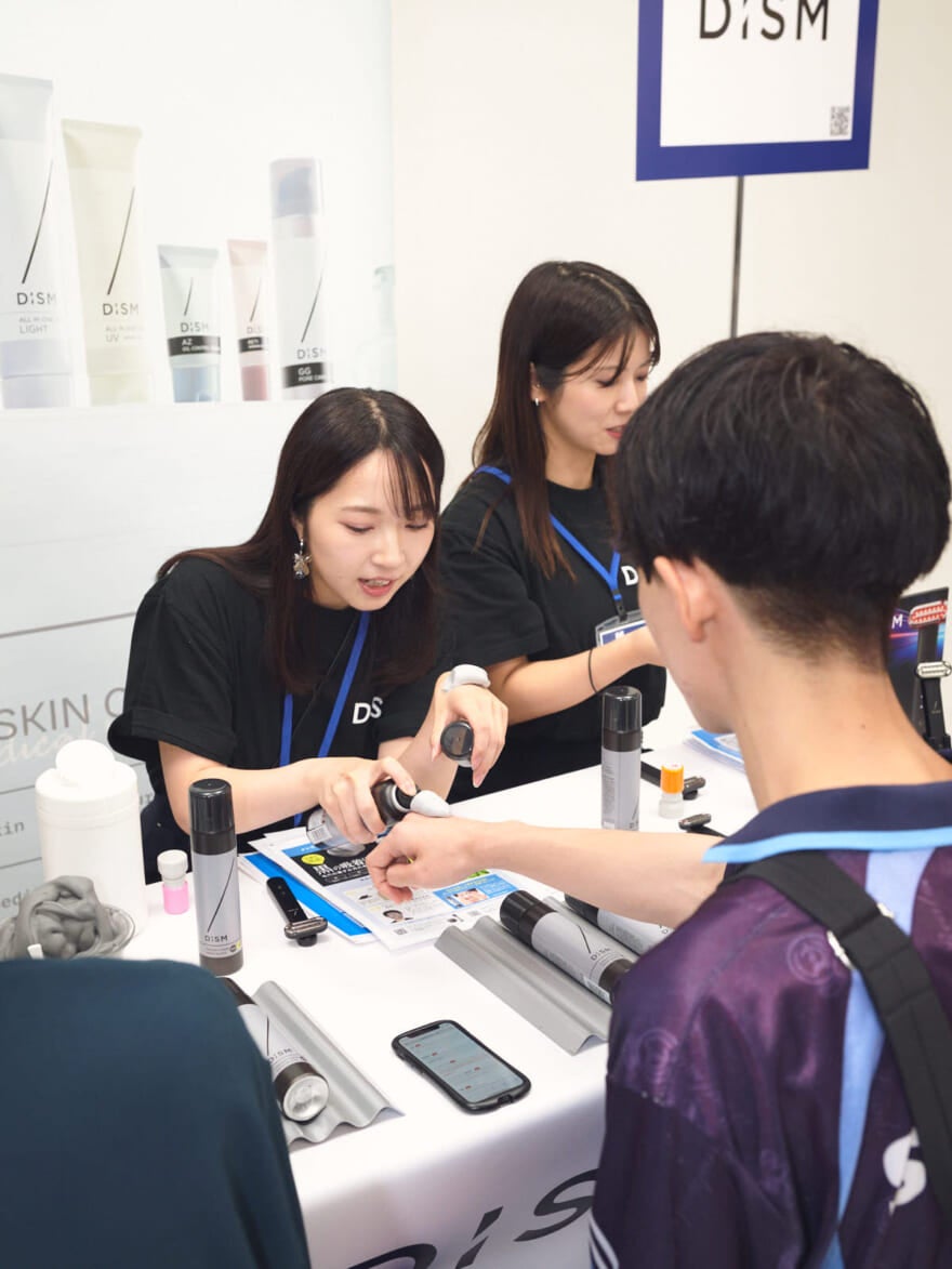 ディズム ブースの様子 読者②