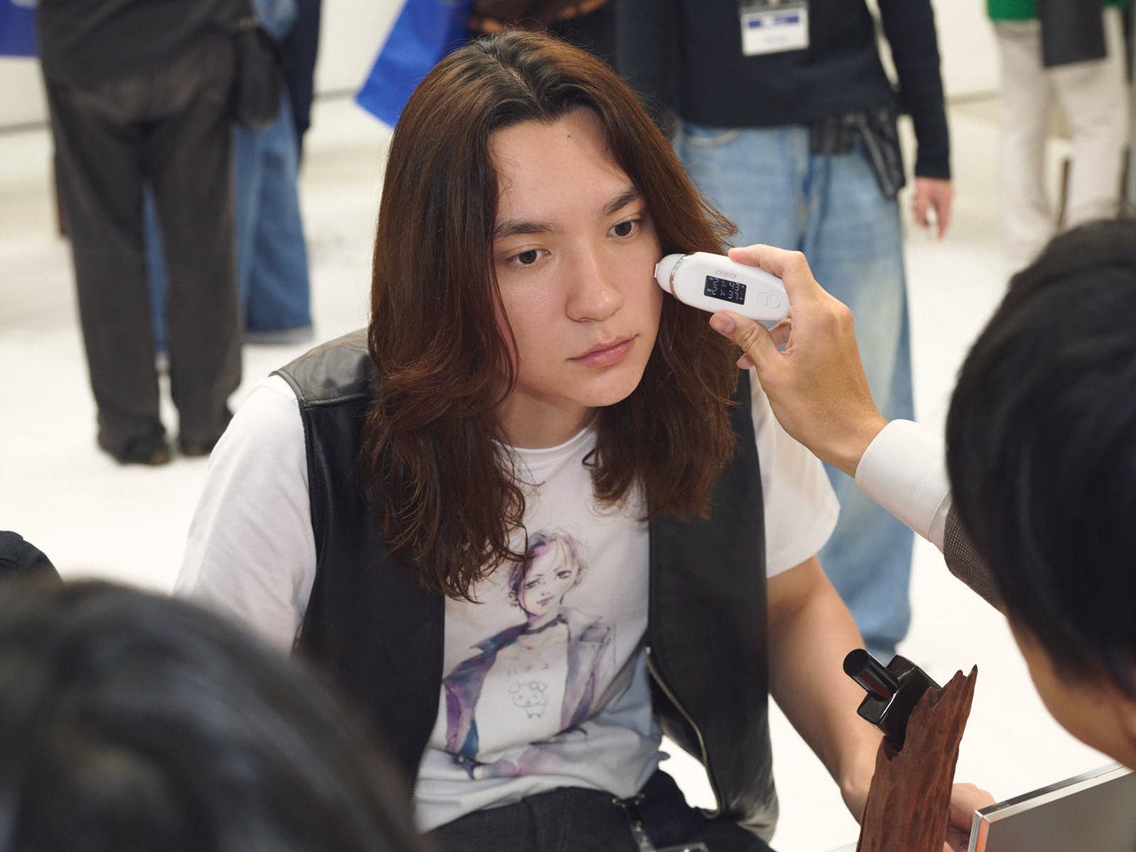 ブースの様子　オーカー　モデル・嵐