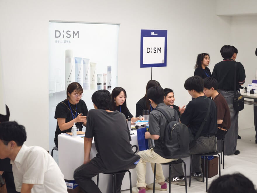ディズム ブースの様子 読者