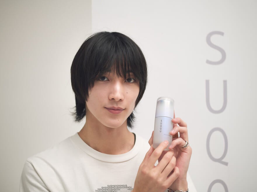 スック ブースの様子 モデル・四坂