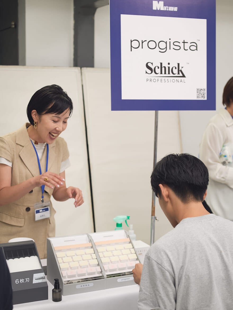 シック ブースの様子 読者