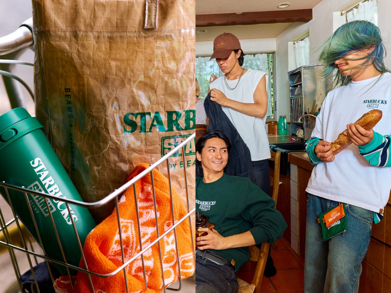 ビームスとスターバックスがタッグを組んだ新定番「STARBUCKS STAND by BEAMS」ビジュアル 2