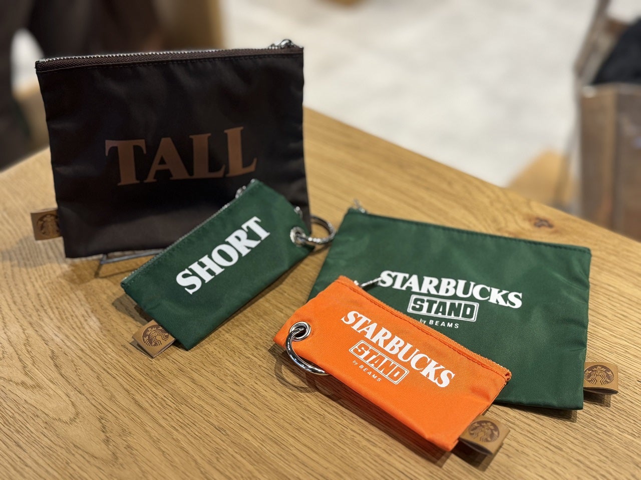 STARBUCKS STAND by BEAMS〉2Set ポーチ
