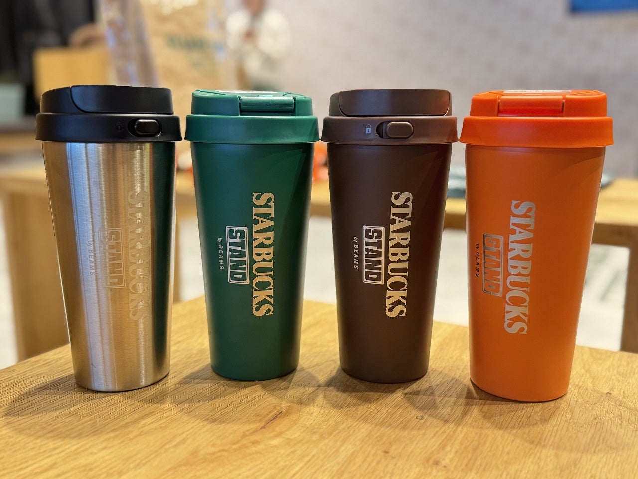 STARBUCKS STAND by BEAMS〉ステンレスTOGOボトル